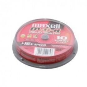 Đĩa DVD Maxell - hộp tròn 10 cái