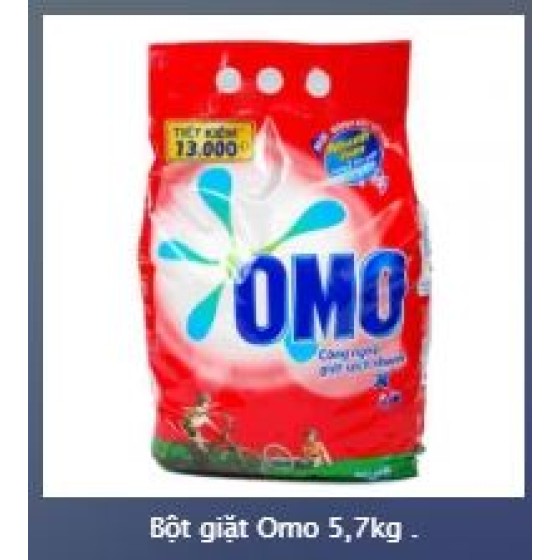 Bột giặt Omo 5,7kg 