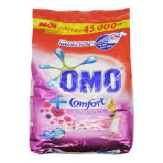 Bột giặt Omo Comfort tinh dầu thơm bịch 5,5kg 