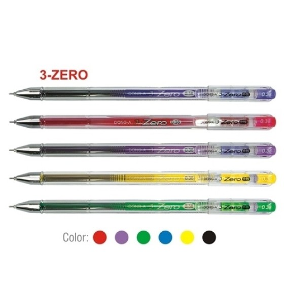 Bút Gel Đông A Zero 0,38 