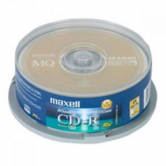 Đĩa CD Maxell - hộp tròn 10 cái 