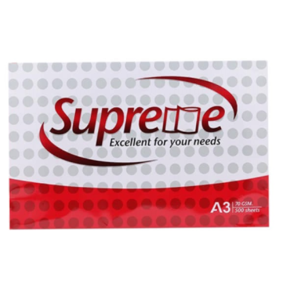 Giấy A3 Supreme 70 gsm  