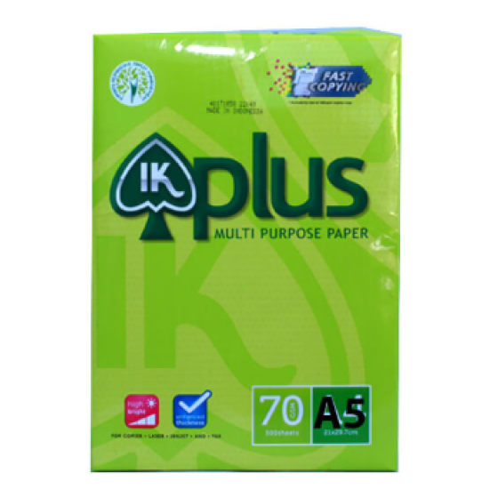 Giấy A5 IK Plus 70 gsm  