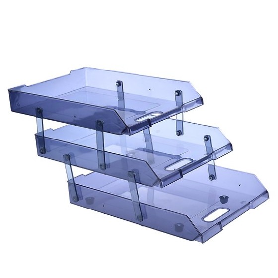 Kệ 3 tầng trượt mica Xukiva 169.3 