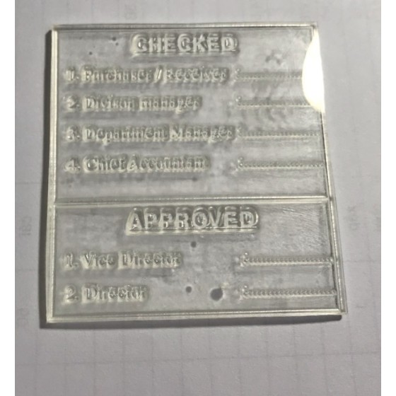 Mặt dấu cán gỗ 6x6,5cm 