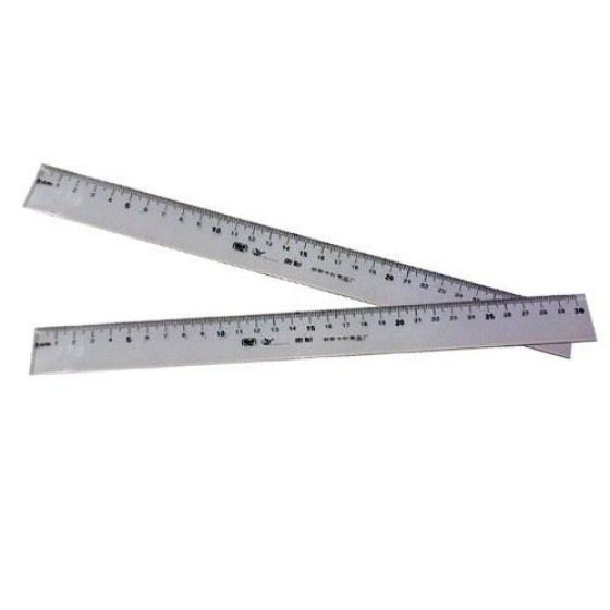 Thước kẻ sắt 20cm 